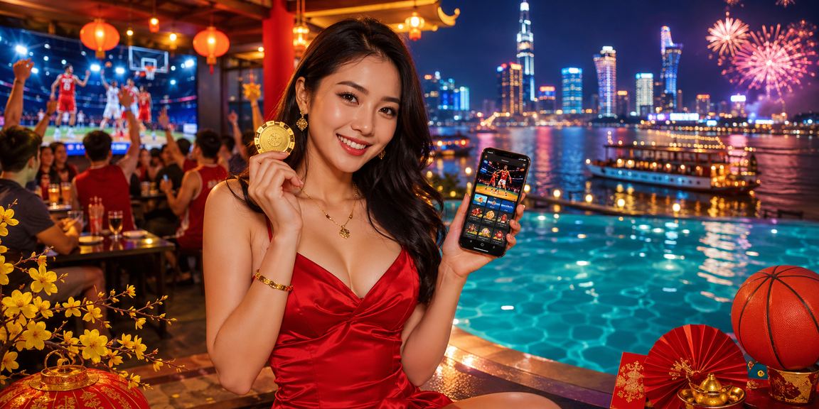 Cá cược bóng rổ tại Mekong trong dịp lễ Tết