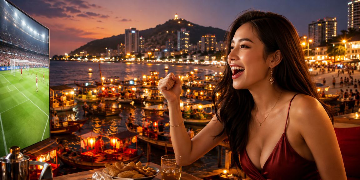 Chợ đêm Vũng Tàu với không khí đặt cược thể thao sôi động